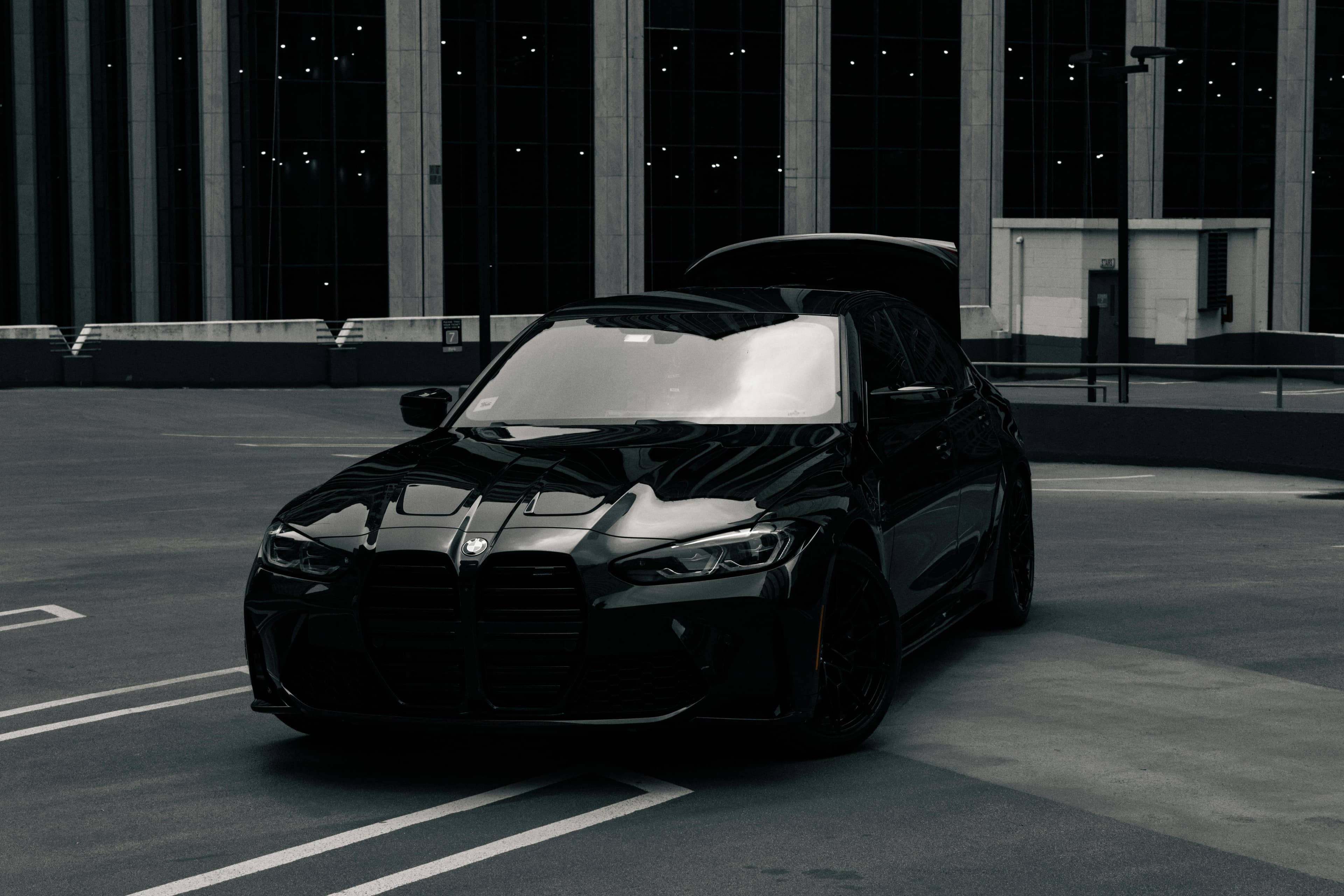 Dark BMW background